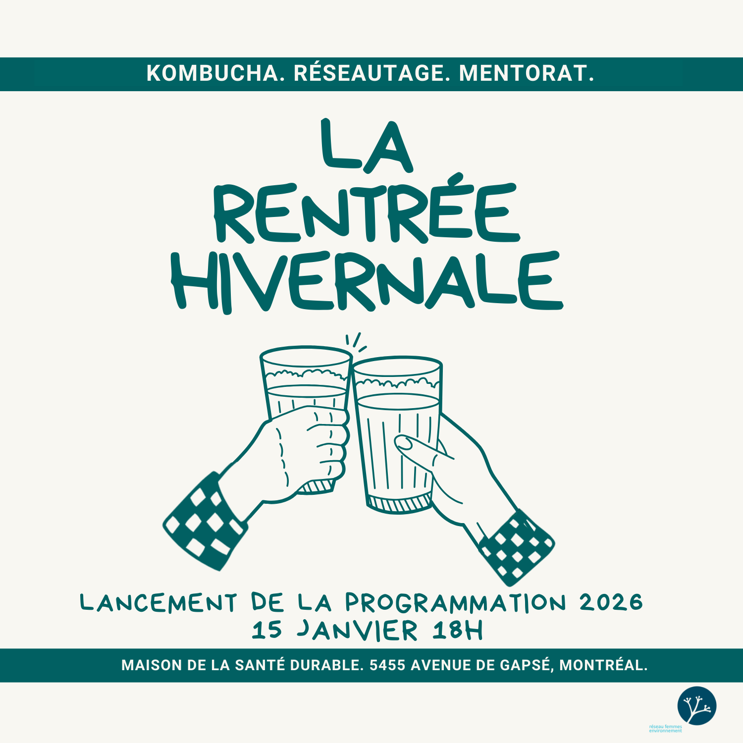 La rentrée hivernale : lancement officiel de la programmation 2026 et du programme de mentorat !