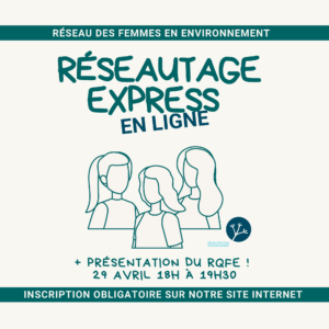 Réseautage Express - En ligne !